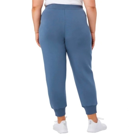 NWT Kirkland Signature Ladies’ Active Blue Jogger Pants Plus Sz 3X - Picture 3 of 11